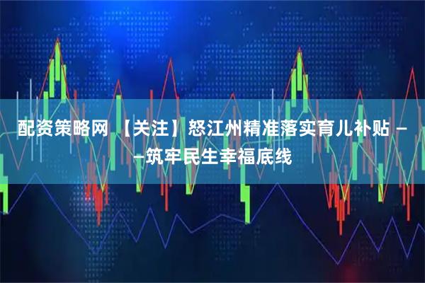 配资策略网 【关注】怒江州精准落实育儿补贴 ——筑牢民生幸福底线